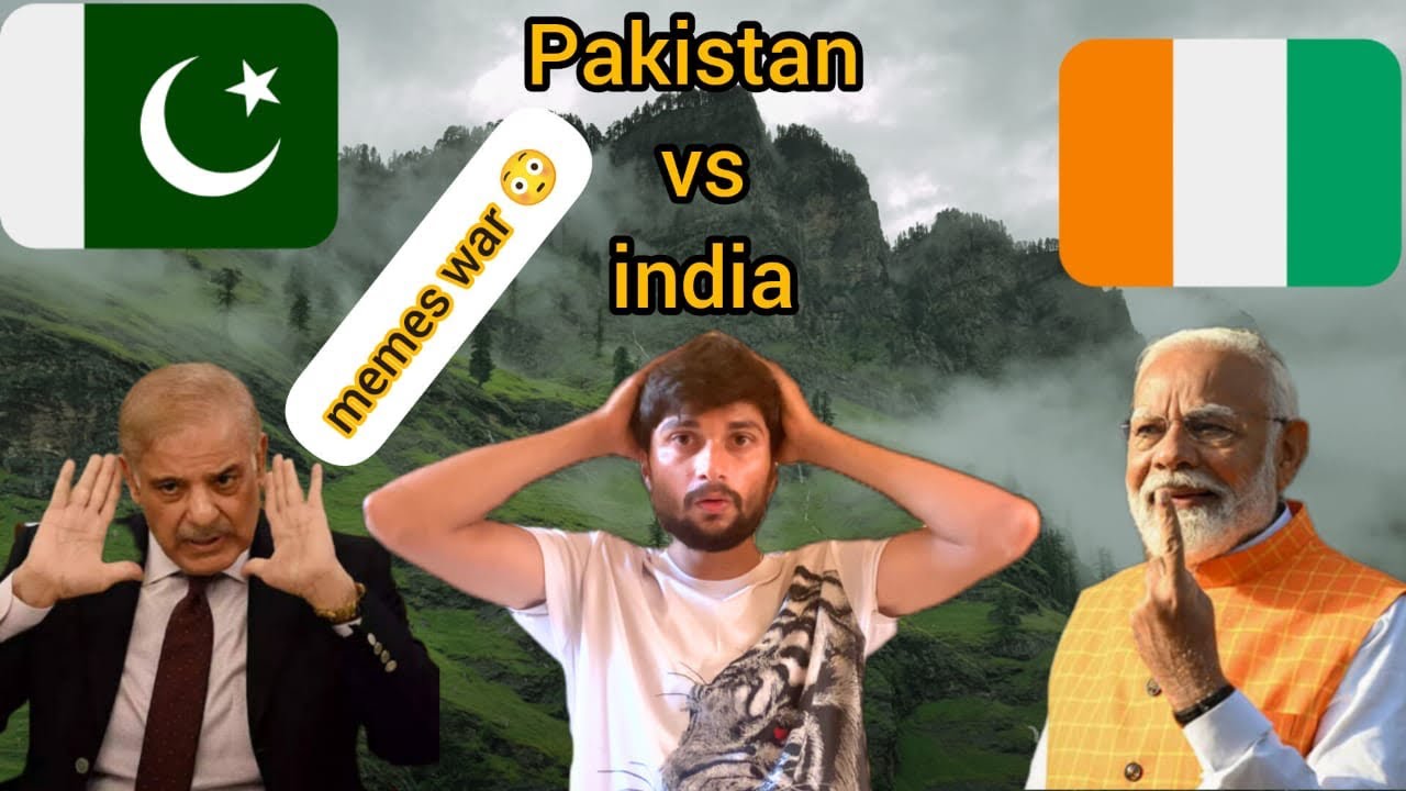 Pakistan Mema India vs Pakistan Memes War😂(funny reaction) - YouTube