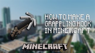 Minecraft: How To Make A Working Grappling Hook | 1.16