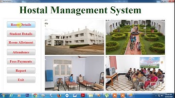 Hostel Mgt System C#