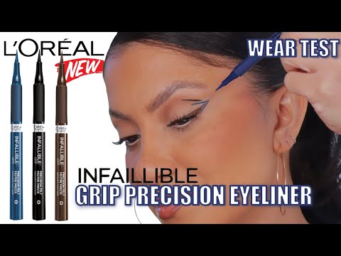 Wideo: L'Oreal Infallible Super Slim Eyeliner w płynie Black Review