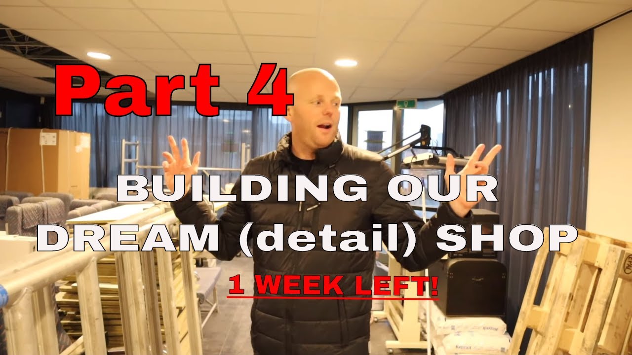 ONLY 1 WEEK LEFT to move to our BRAND NEW Detailing Shop; CAN WE MAKE IT!!??