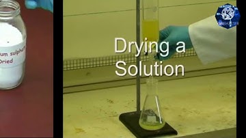 How do you dry magnesium sulfate?💦🤔🧐😯