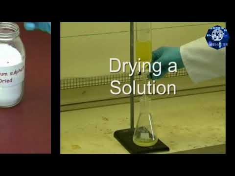 How do you dry magnesium sulfate?💦🤔🧐😯