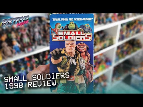 Small Soldiers 1998 VHS Movie Review Ep 22 RetroShArK 