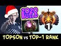 Topson 2020 FIRST GAME vs TOP-1 RANK Crystallize