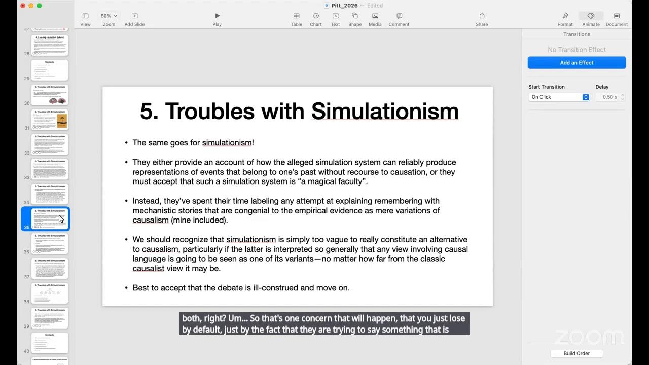 Annual Lecture Series – Felipe De Brigard 1/30/26