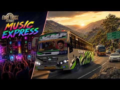 💌மனதில் இருந்து என்றும் மறையாத காதல் பாடல்கள் 😇💝💖❤️‍🩹 | VOL  -  III  |  VMP BUS MOD | ETS 2 GAMEPLAY