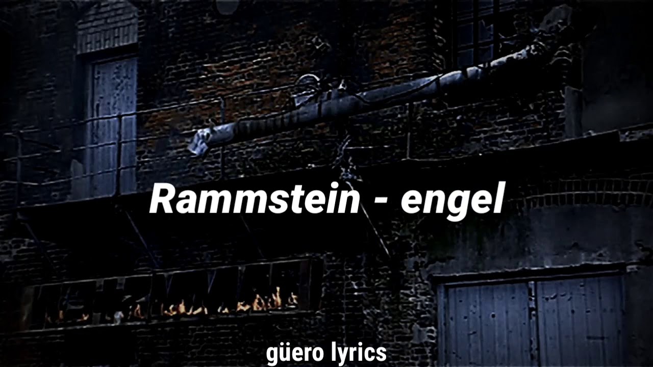 Rammstein - engel letra - YouTube