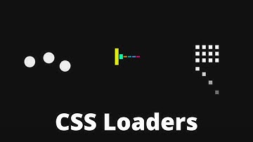 3 Simple CSS Loaders