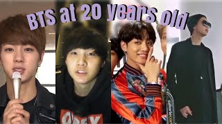 when every member of bts were 20 years old