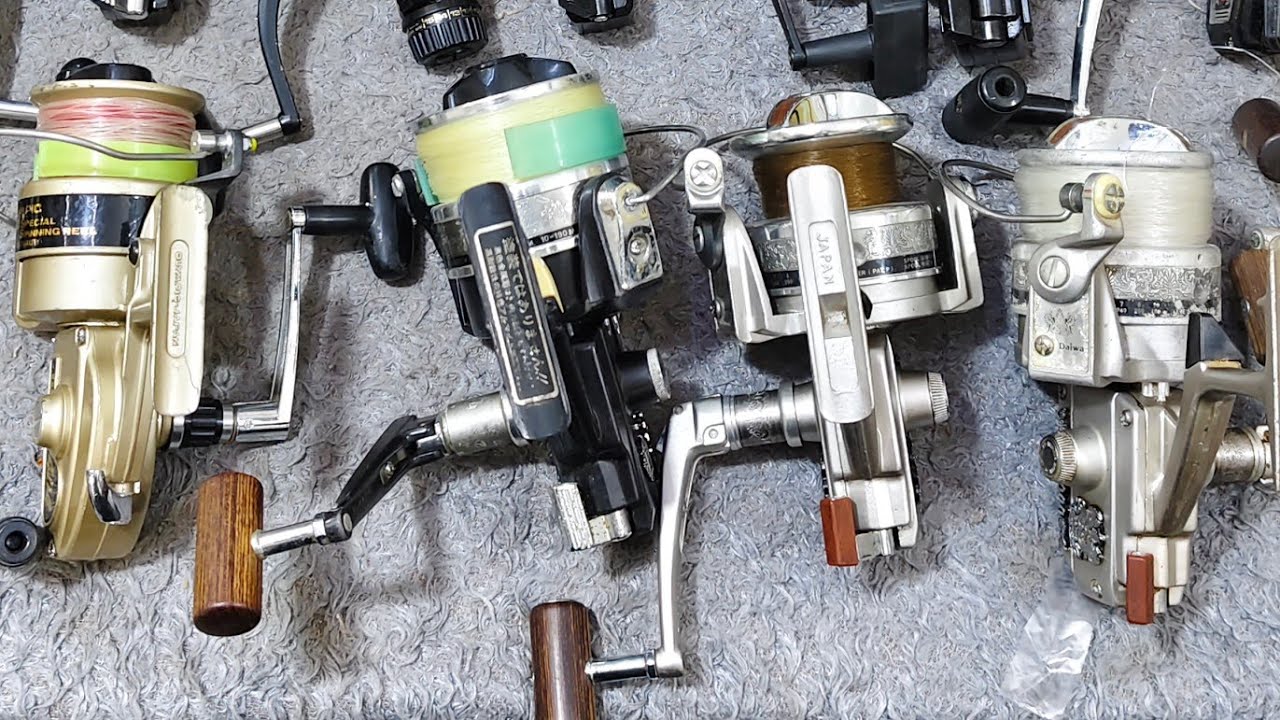 حلويات وآثار الياباني🎣 مكن صيد معدن كامل🇯🇵 احجام كبيره جميع المهمات الشاقه✨