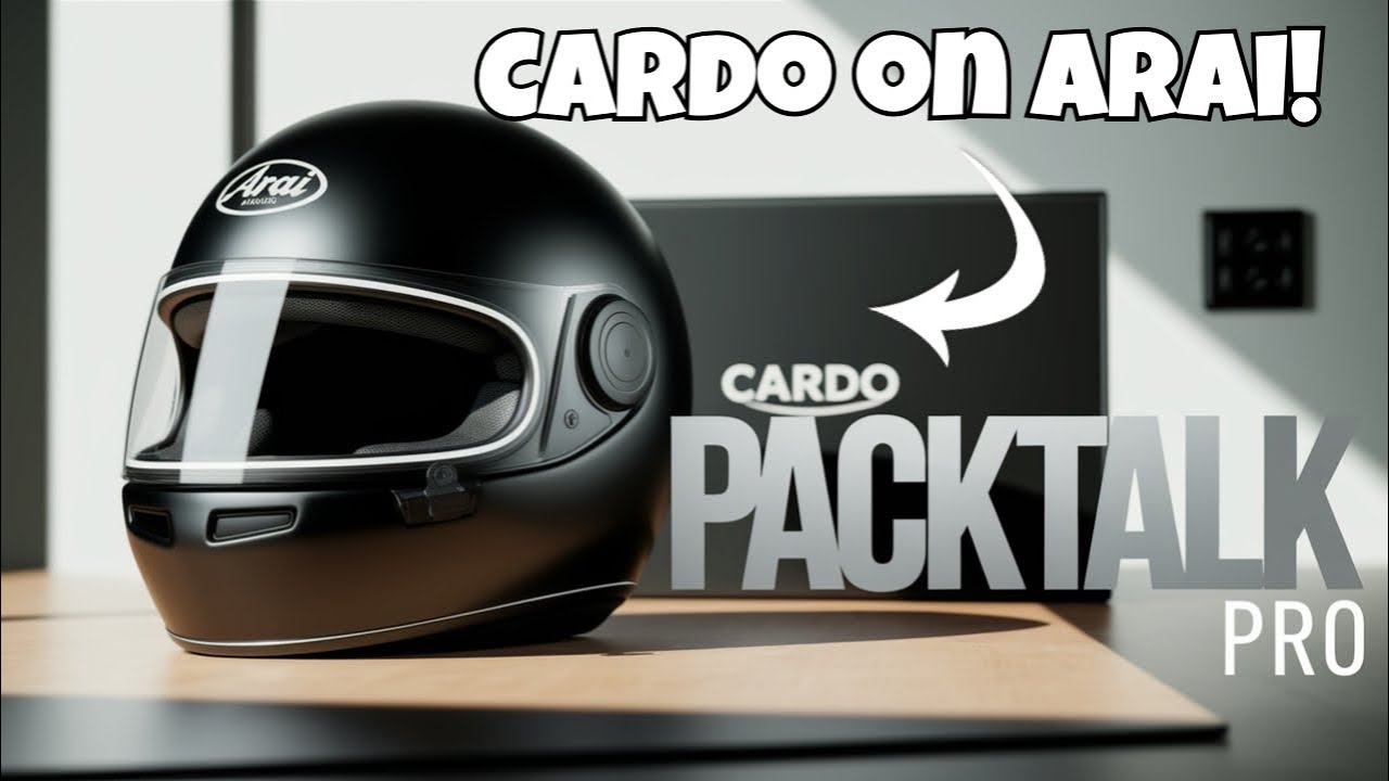 How to Install Cardo Packtalk Pro on Arai Helmet (FULL Step-by