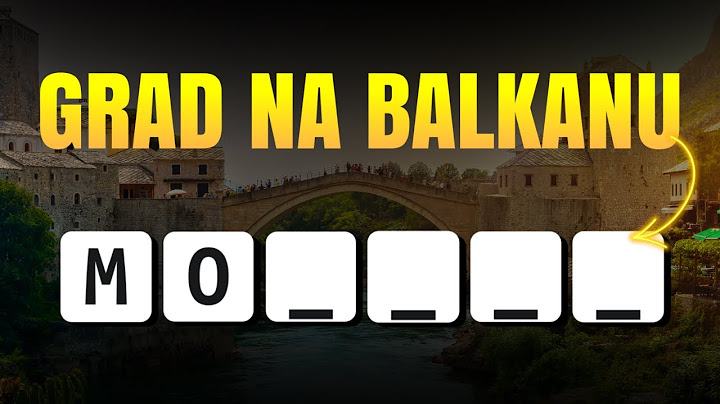 Pogodi GRAD na BALKANU na osnovu prva 2 SLOVA! 🌍 | Izazov za prave znalce! 🔤