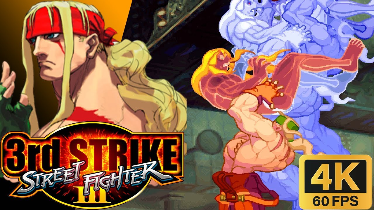Street Fighter III: 3rd Strike - Alex (Arcade / 1999) 4K 60FPS