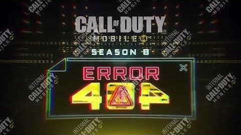*NEW* Codm Season 8 Error 404 Official Teaser Trailer