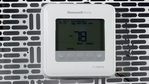 How to program schedules on the T4 Pro thermostat - Resideo