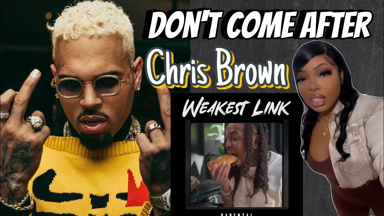 CHRIS BROWN DISS QUAVO!!! Chris Brown - Weakest Link ( Reaction)