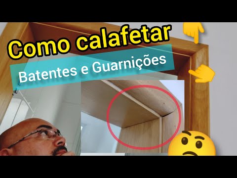 Vídeo: A guarnição precisa ser calafetada?