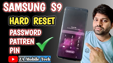 Samsung S9 Hard Reset | How to Hard Reset Samsung S9 Without Pc | Za Mobile Tech