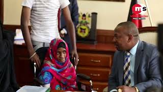 Mike Sonko Stepped In To Airlift Mirriam Kombo To India For The Specialized Treatment She Needed.