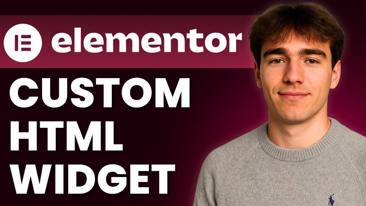How To Add Custom Html Markup Using The Html Widget In Elementor ...