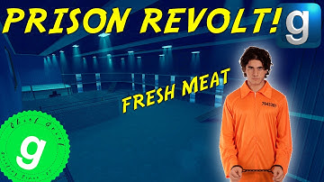 GMOD: 👮 Prison RP REVOLT! (Roleplay Trolling) 👮