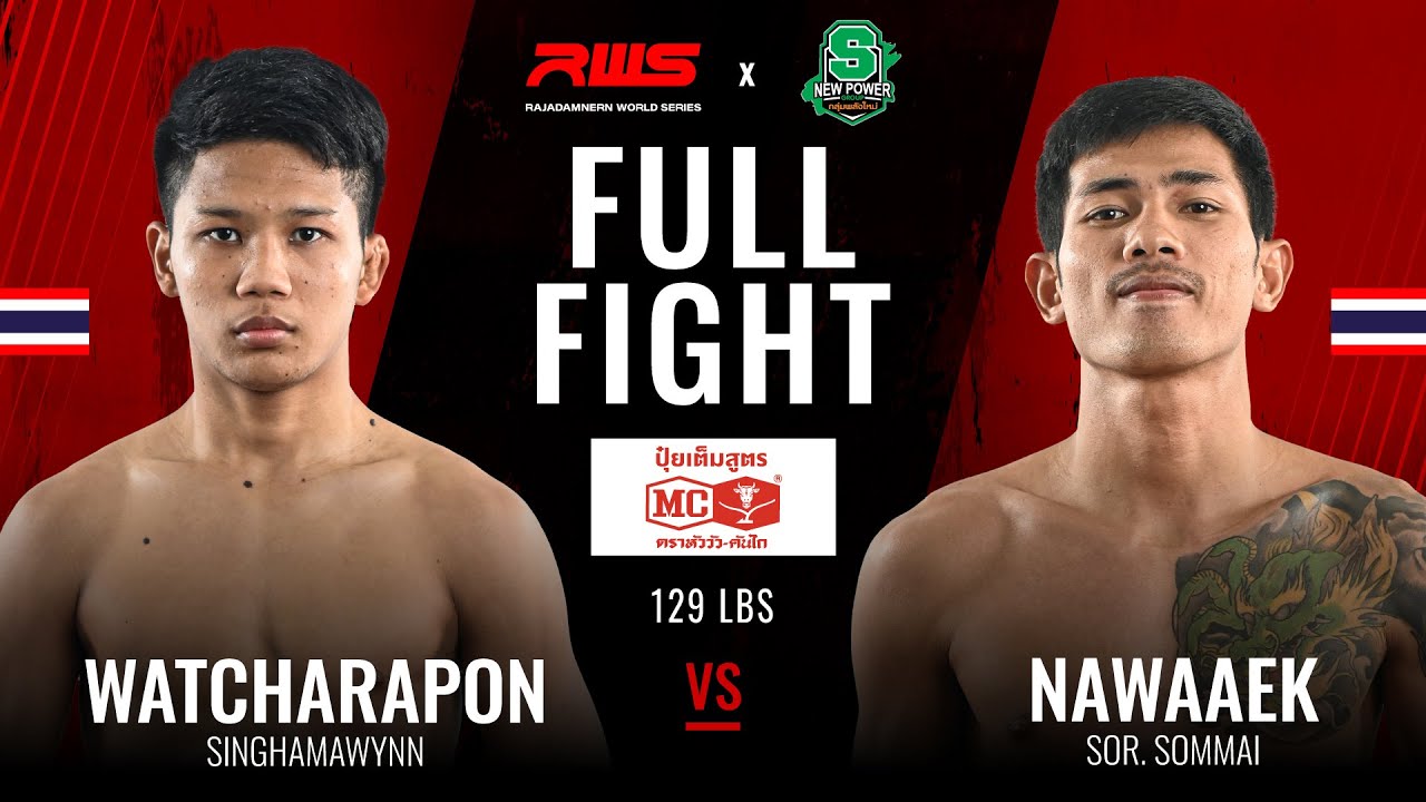 Watcharaphon Singha Mawynn vs Nawaaek Sor Sommai