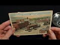 Asmr  vintage postcards show  tell wcorrespondence whisper