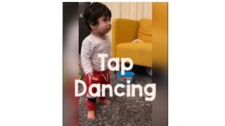 This 2 year old tap dance and teaching dad too😂😂