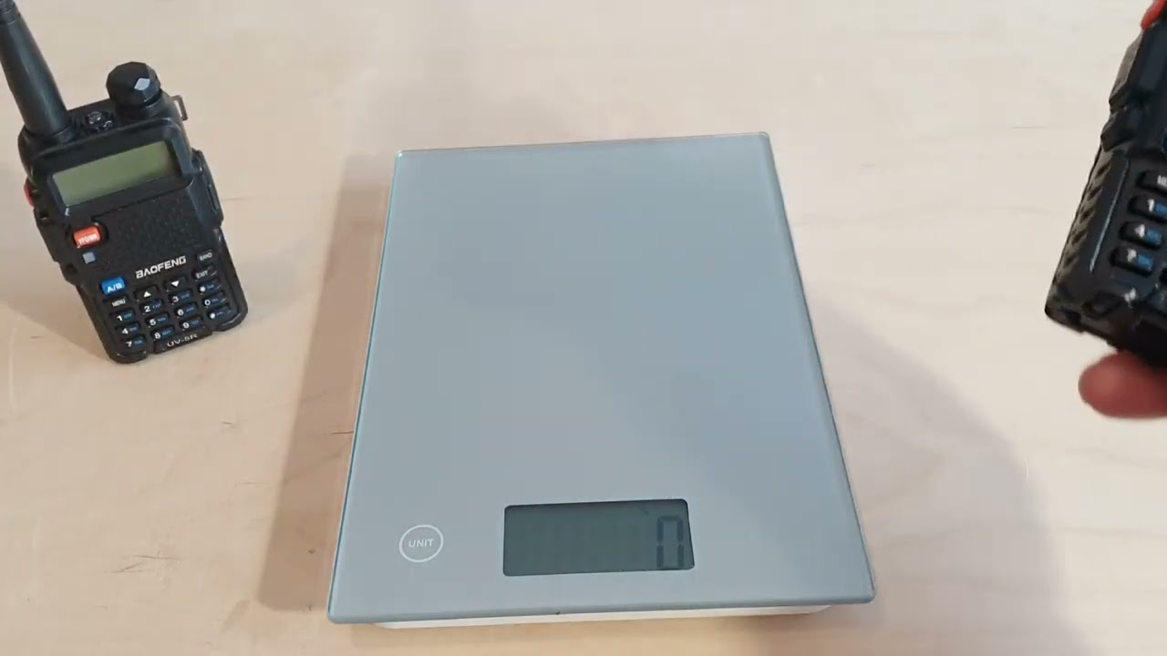 BAOFENG UV-5R AND UV-5RTP SIZE COMPARISON