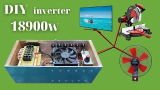 How to make a simple inverter 18900w, 24 transistor d718, No IC by LE TUAN DIY 134,673 views 1 year ago 17 minutes