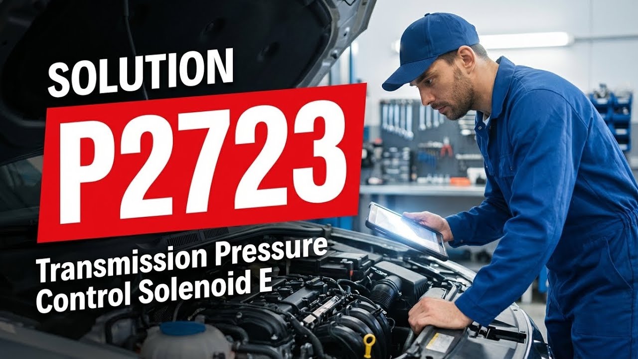P2732 Code How To Fix P2723 Obd Ii Error Code - Transmission Pressure Control ...