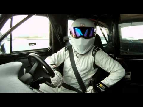 Stig in a taxi