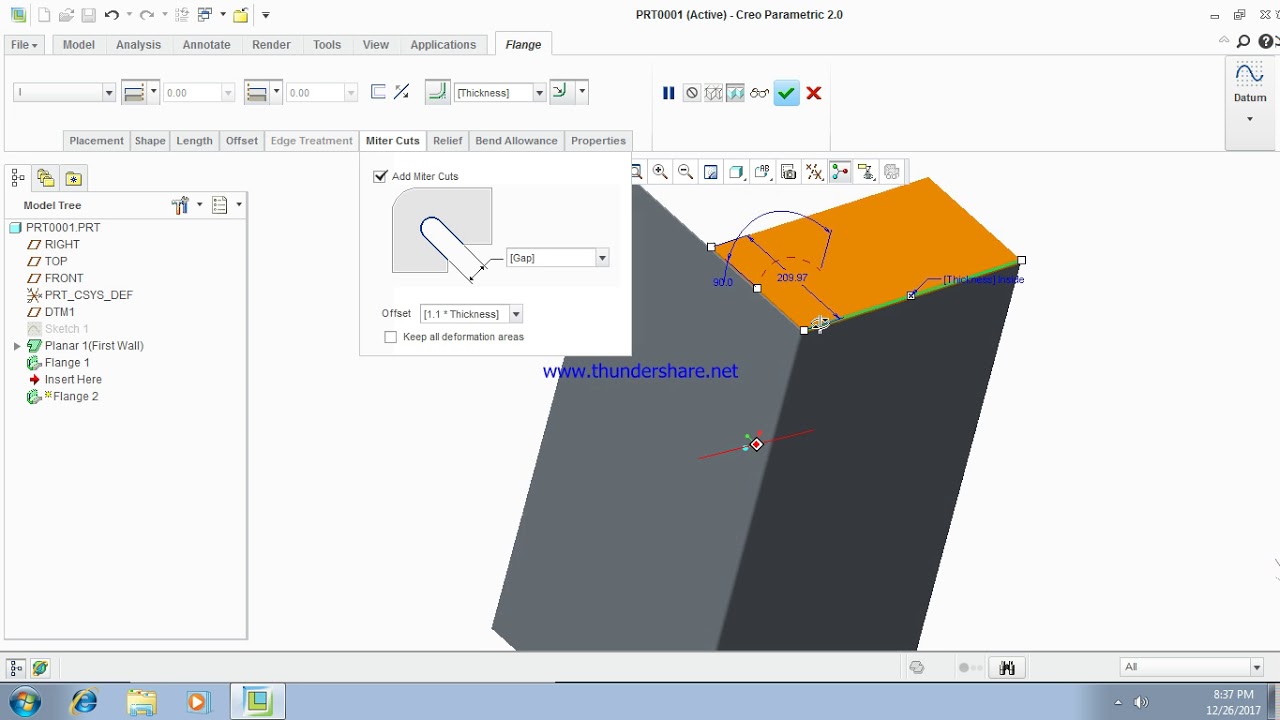 CREO 2.0 -SHEET METAL DESIGN !!!FULL TUTORIALS!!! SUBSCRIBE !!! - YouTube