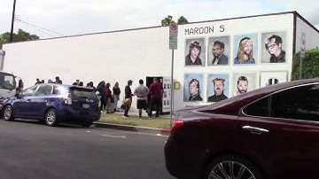 Maroon 5 Vending Machine Time lapse Video