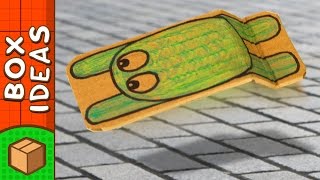 Diy Toys - Jumping Frog Craft Ideas For Kids On Box Yourself