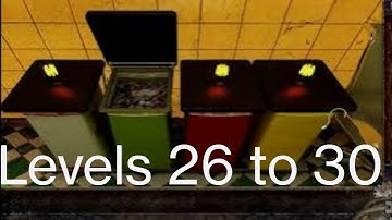 Escape game level 26 to 30 walkthrough