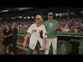 Mel Robbins Throws Out First Pitch at Fenway Park