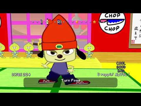 PaRappa The Rapper™ Remastered - 20th Anniversary Demo - Messing around