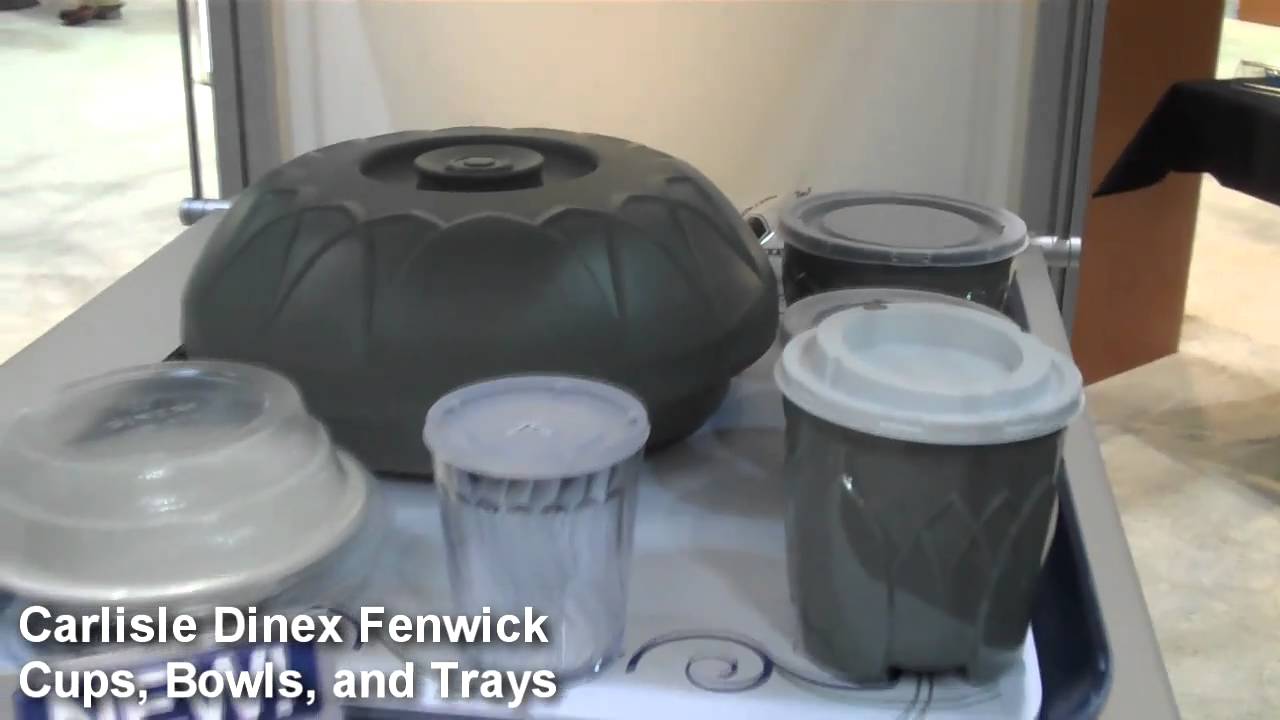 Carlisle Dinex Fenwick and Turnbury Cups Bowls and Trays