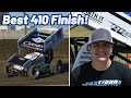 My Best 410 Sprint Car Finish To Date at the Keller Auto Speedway!