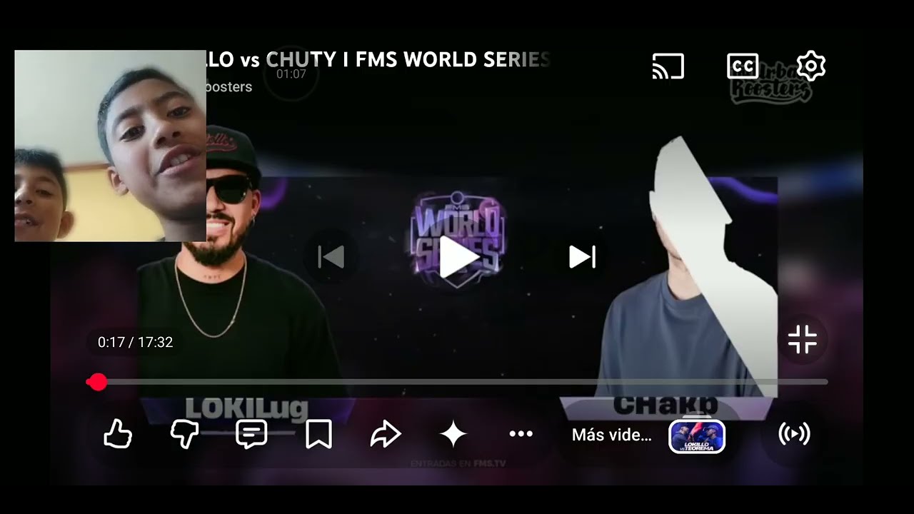 Reaccionando a lokillo versus Chuty con mi mejor amigo Mati