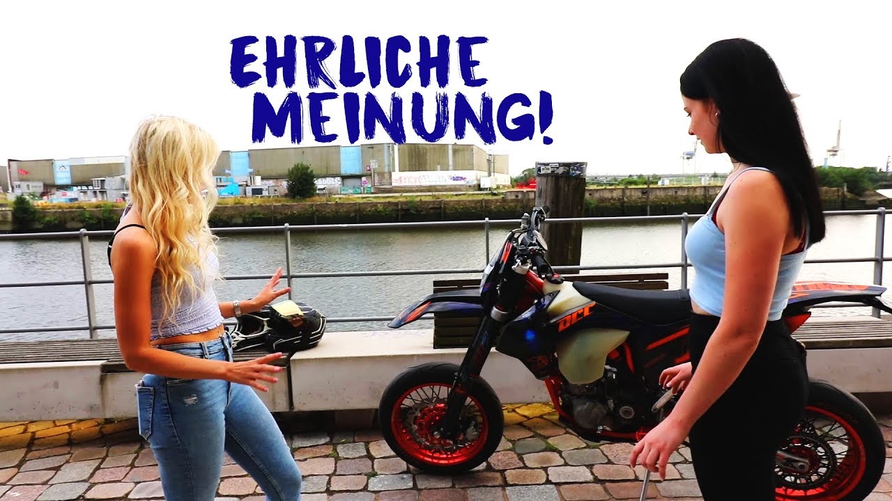 Supermoto JA / NEIN ? - Ich befrage Passanten ! / Anica
