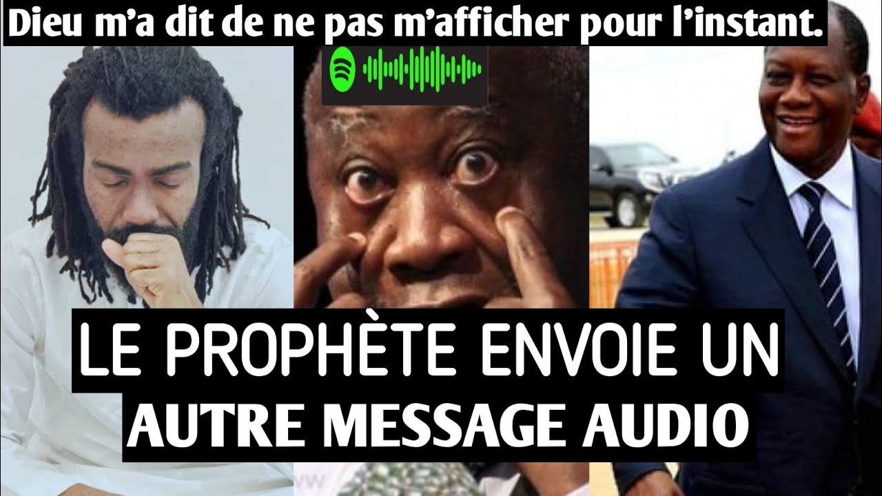 Le prophète Elie PADAH révèle une fois de plus certaines choses dans cet audio. 