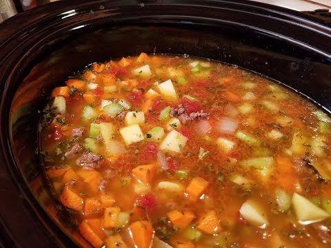 Video: Groentestoofpot Met Rundvlees In Een Slowcooker