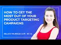 How to Run Effective Amazon Product Targeting Campaigns  | Sellics Thursday Live - Ep 14