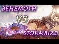 Horizon Zero Dawn: Behemoth Vs. Stormbird (no commentary) PS4