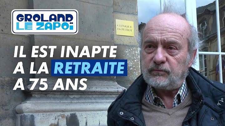 Pas de retraite pour ce grolandais - Groland - CANAL+
