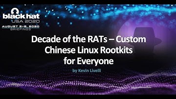 Decade of the RATs – Custom Chinese Linux Rootkits for Everyone