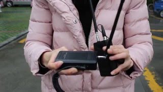 Camera Wireless Mic Rang Testing   Saramonic  SR-WM4C